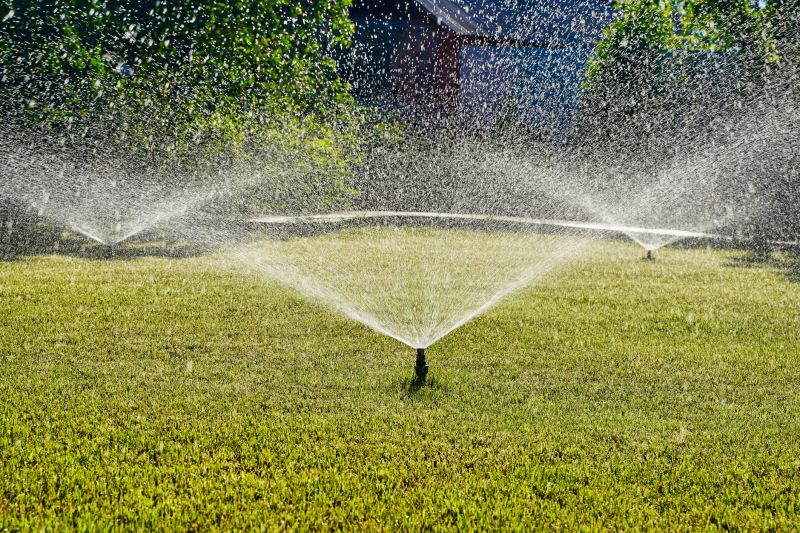 Yard Sprinkler Installation detail