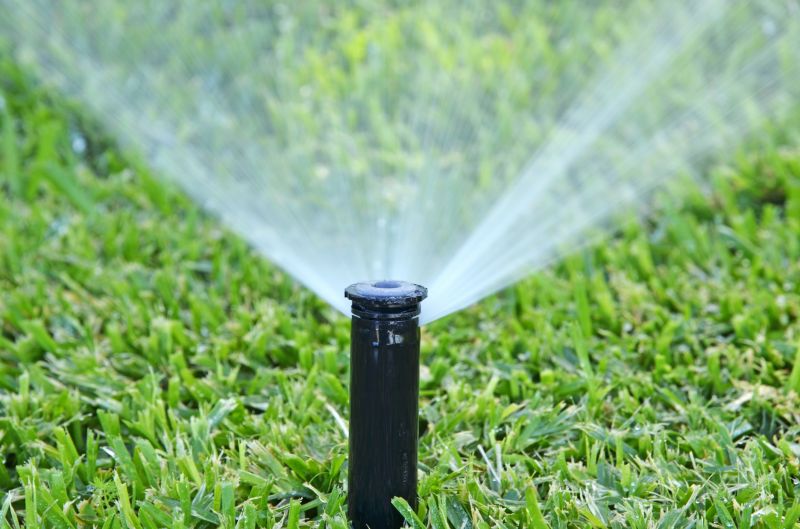 Yard Sprinkler Installation detail